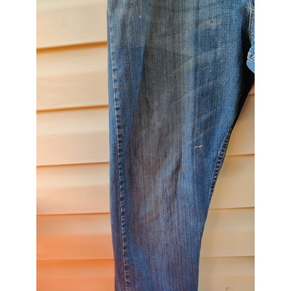 Wrangler Jeans STAINED WORK JEANS Lot Of 2 Mens Size 36×34 Medium Wash - Picture 13 of 16